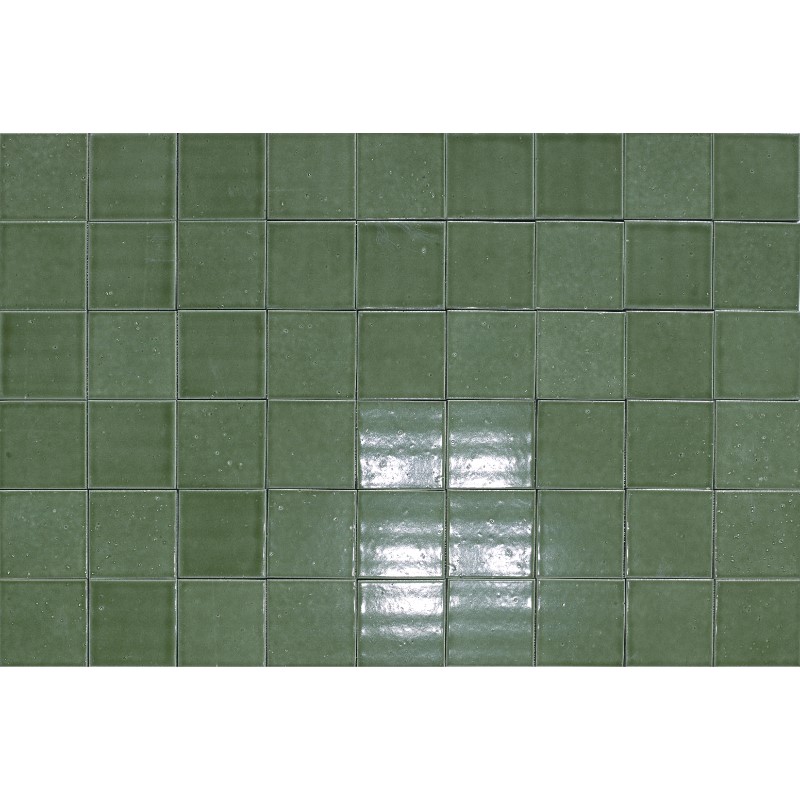 Serie Kiln Ember: azulejo de porcelana peque&ntilde;o
